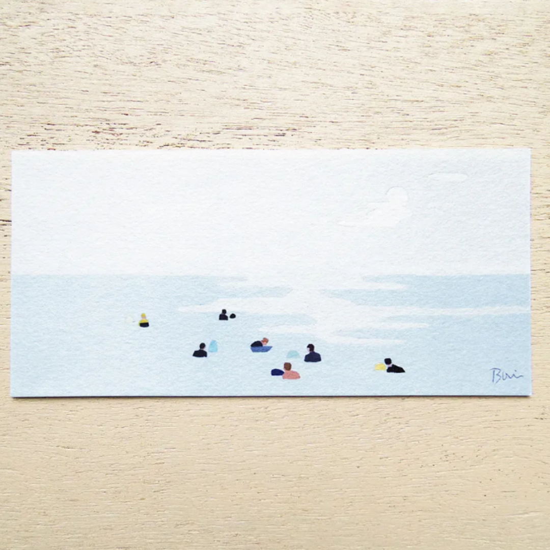 Hyogensha Letter Paper Pad - Seaside