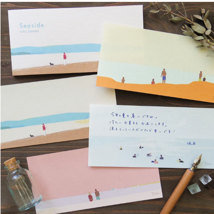 Hyogensha Letter Paper Pad - Seaside