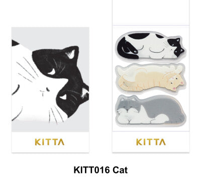 KITTA Clear Tape Pack - Cats