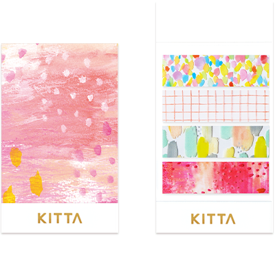 KITTA Clear Tape Pack - Clear Drop