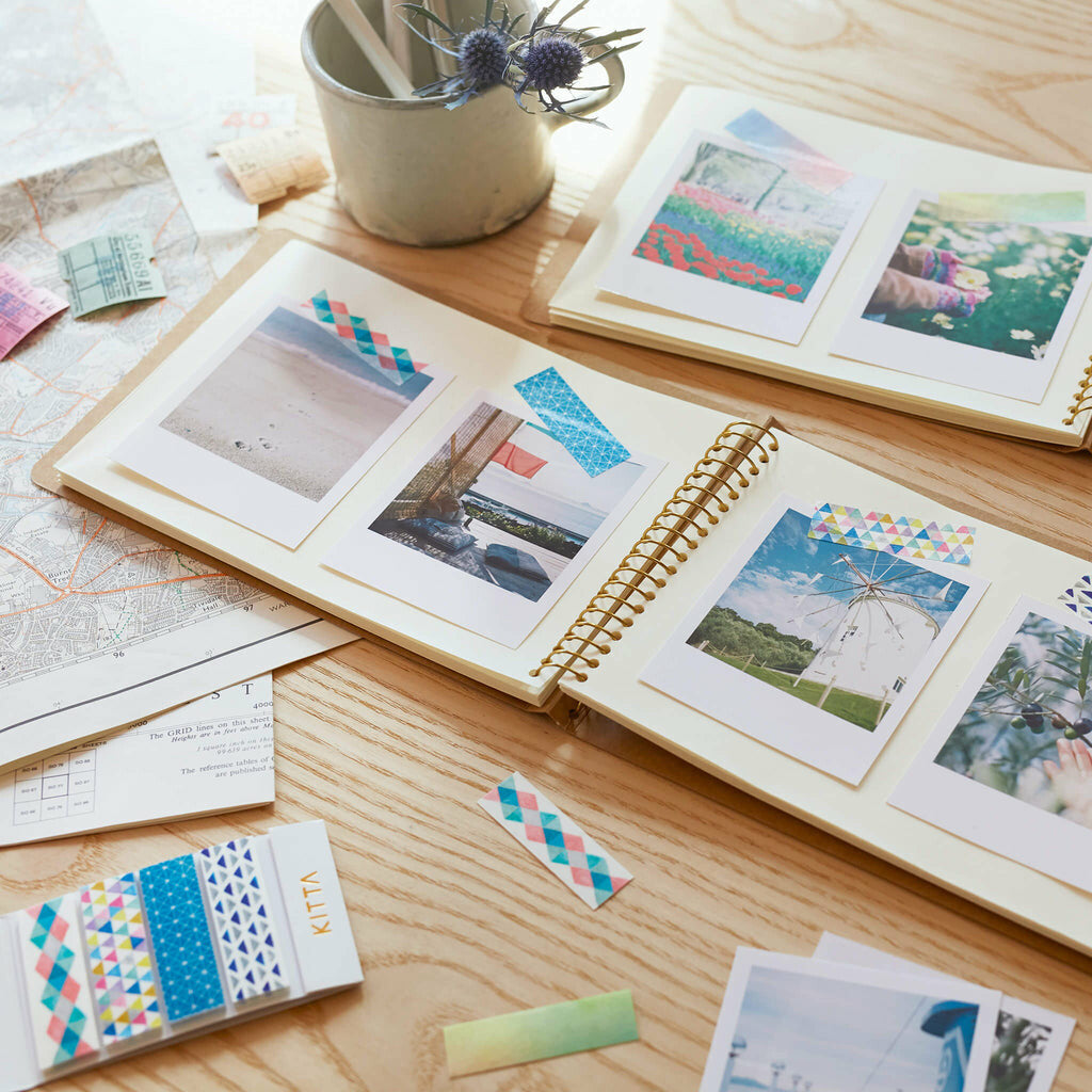 KITTA Basic Series Washi Tape Pack - Flowers #8