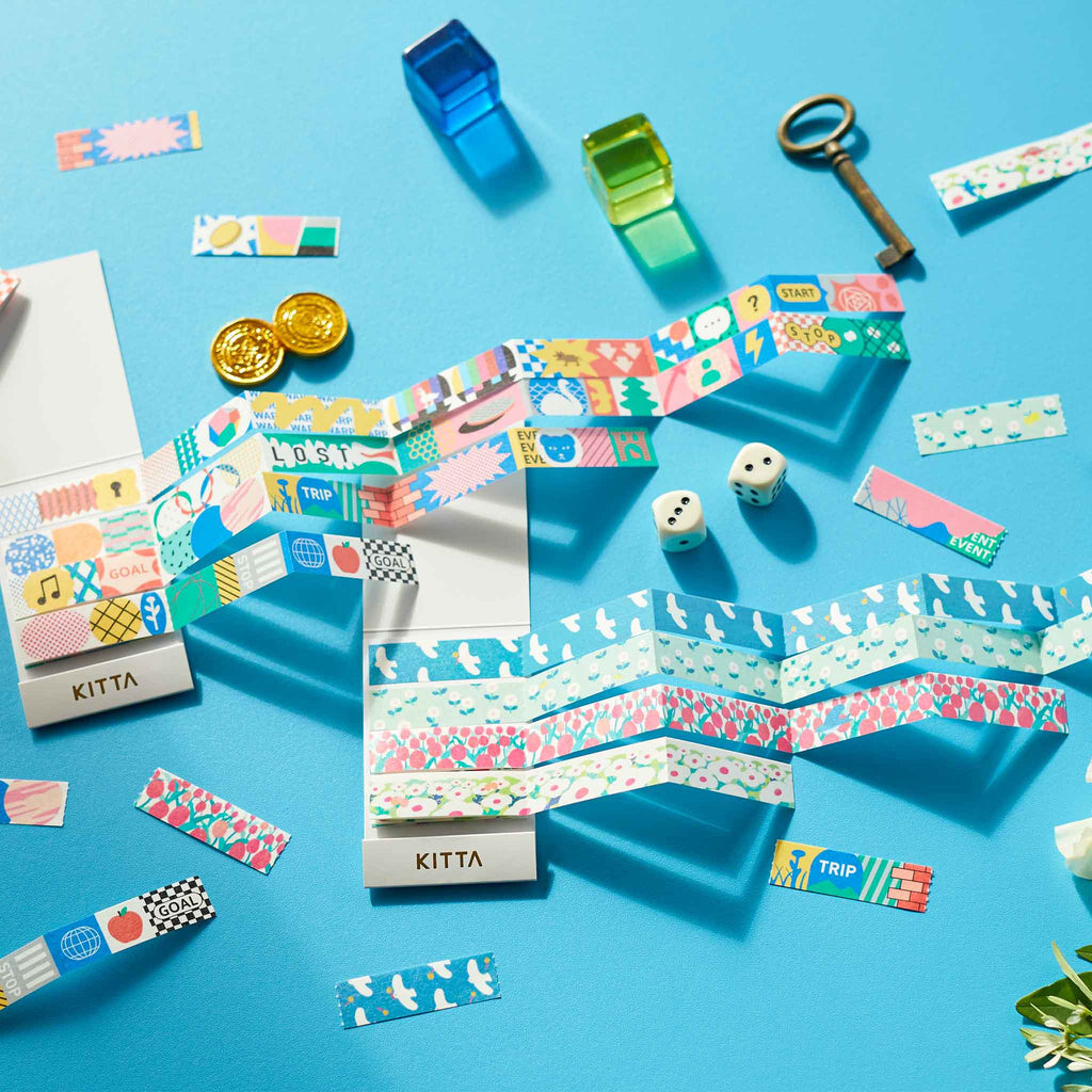 KITTA Jabara Series Washi Tape Pack - Scenery