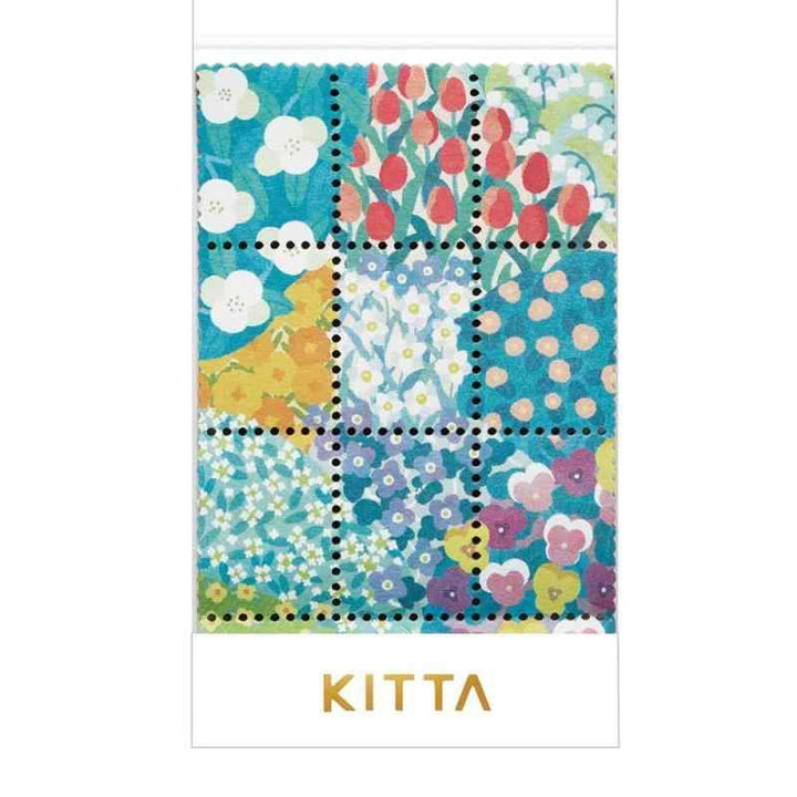KITTA Special Washi Tape Pack - Garden Stamps
