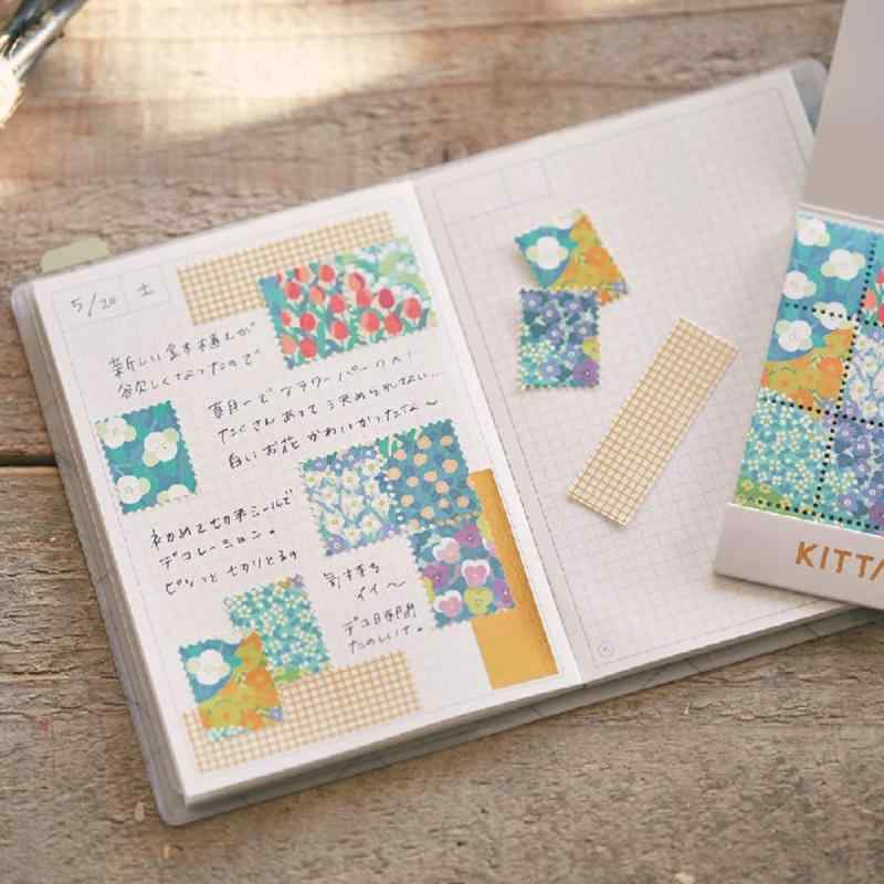 KITTA Special Washi Tape Pack - Garden Stamps