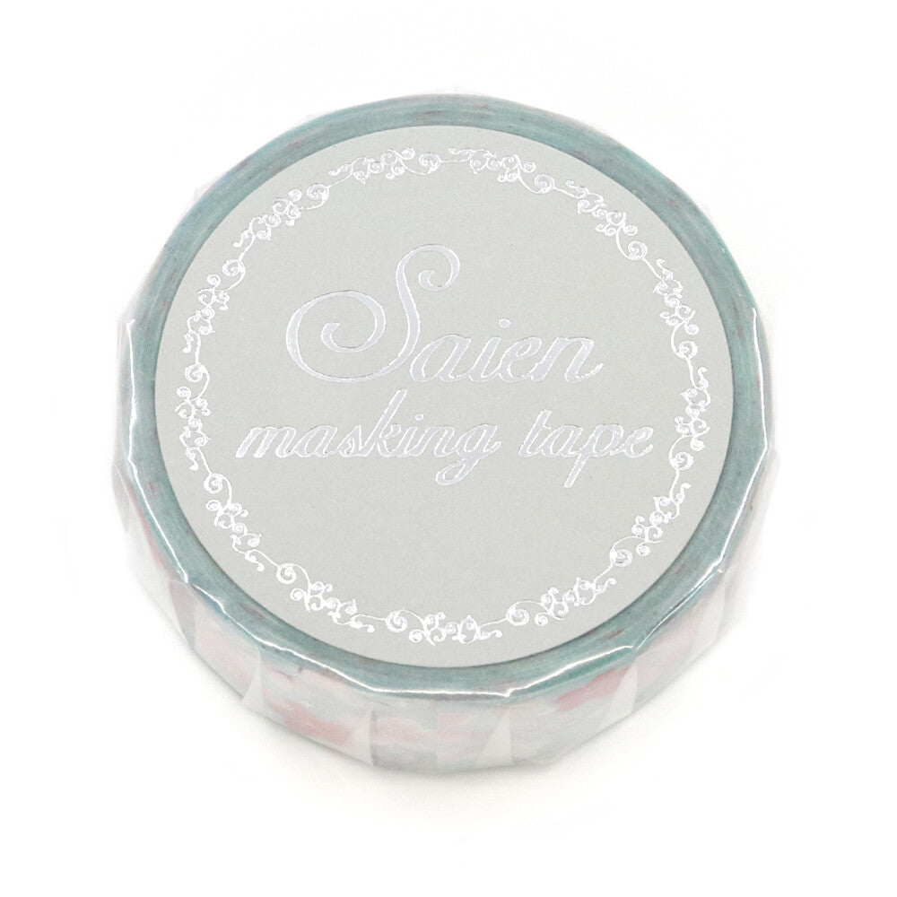 Kamiiso SAIEN Washi Tape - Blue Sakura