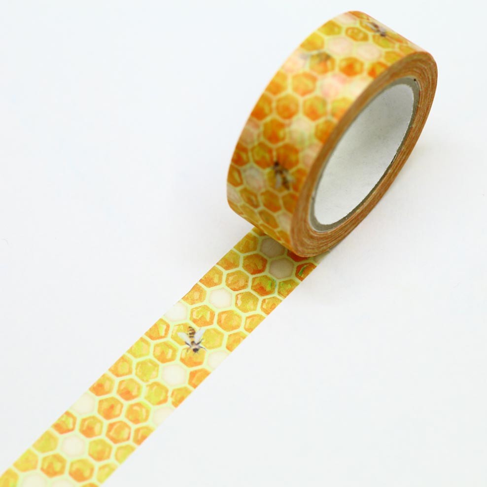 Kamiiso SAIEN Washi Tape - Honeybee