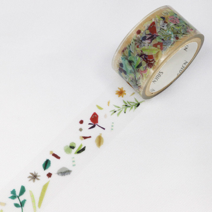 Kamiiso x Miki Tamura Clear Tape - Herb and Spice