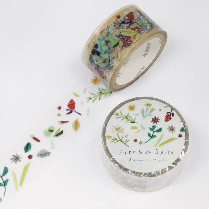 Kamiiso x Miki Tamura Clear Tape - Herb and Spice
