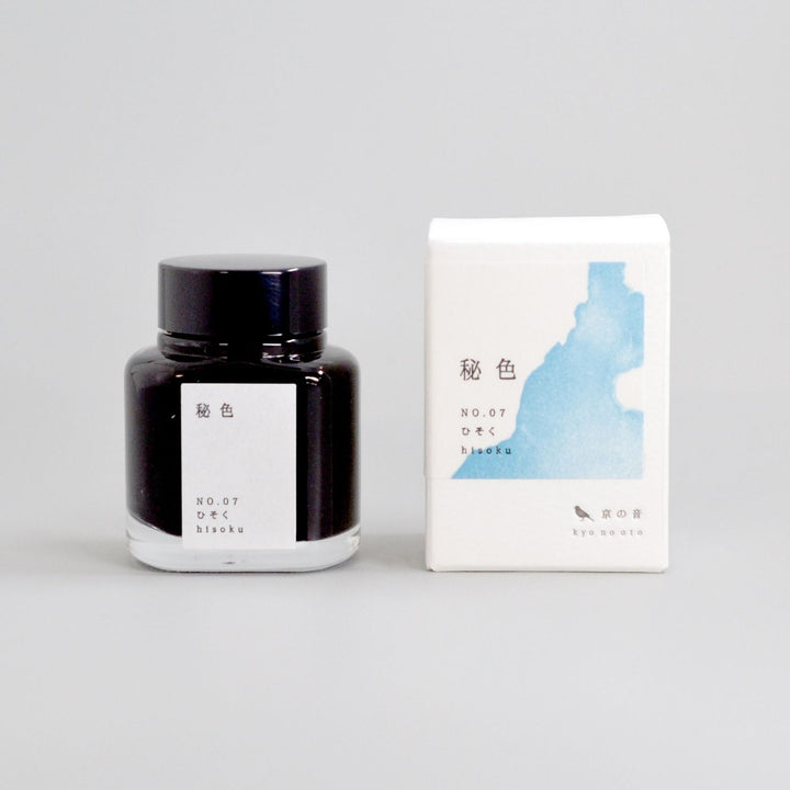Kyo-no-oto Hisoku (ひそく) No.07 Fountain Pen Ink – 40ml