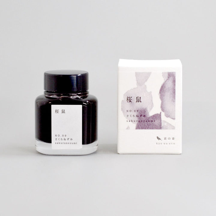 Kyo-no-oto Sakuranezumi (桜鼠) No.09 Fountain Pen Ink – 40ml
