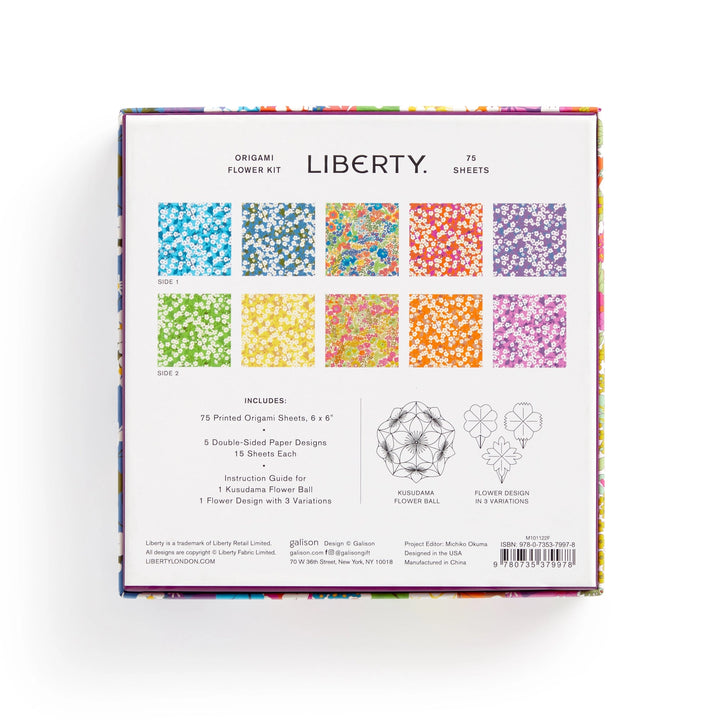 Liberty Japanese Paper Flower Origami Craft Kit