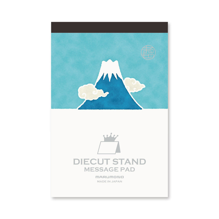 Marumo Die-Cut Memo Pad - Mount Fuji