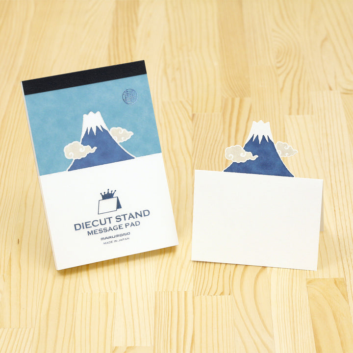 Marumo Die-Cut Memo Pad - Mount Fuji