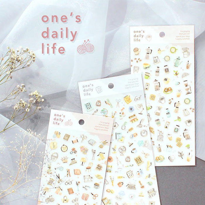 Mind Wave - One's Daily Life Sticker Pack Series - Sewing