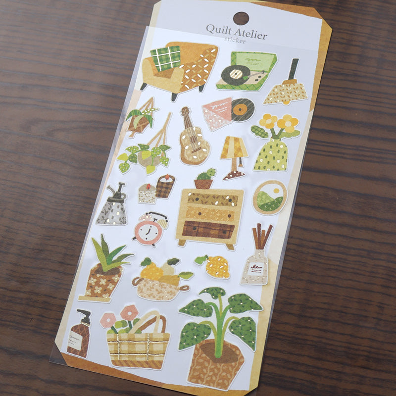 Mind Wave Sticker Pack - Quilt Atelier Series - Favourite Room