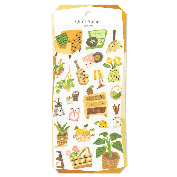 Mind Wave Sticker Pack - Quilt Atelier Series - Favourite Room