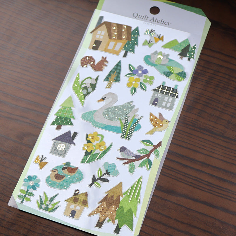 Mind Wave Sticker Pack - Quilt Atelier Series - Lakeside House