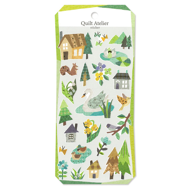 Mind Wave Sticker Pack - Quilt Atelier Series - Lakeside House