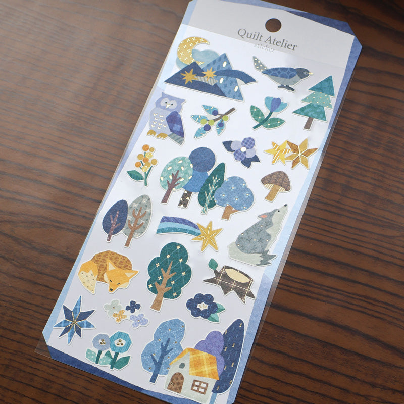 Mind Wave Sticker Pack - Quilt Atelier Series - Starry Night
