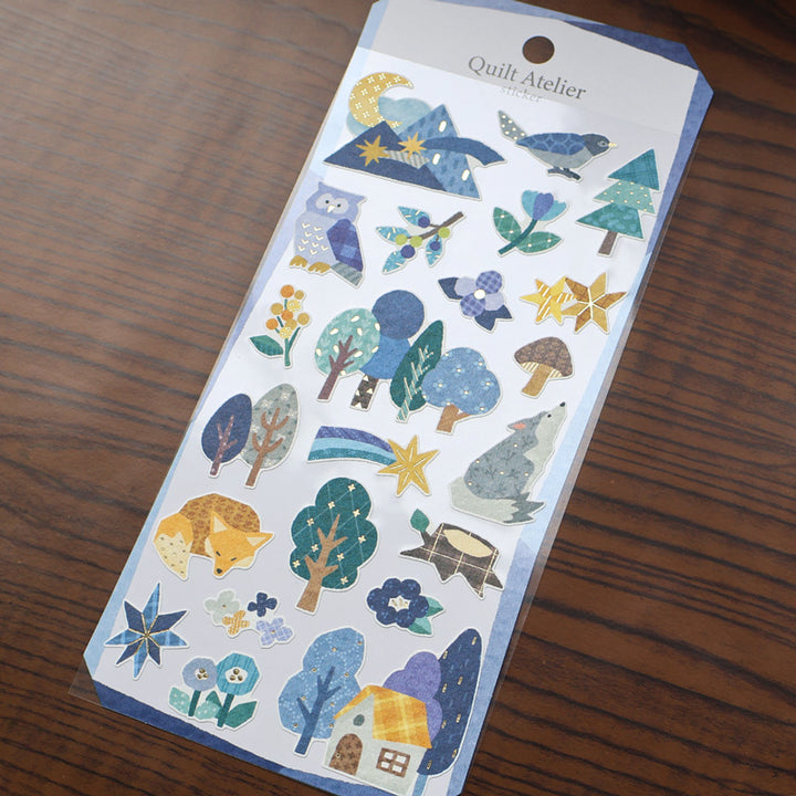 Mind Wave Sticker Pack - Quilt Atelier Series - Starry Night