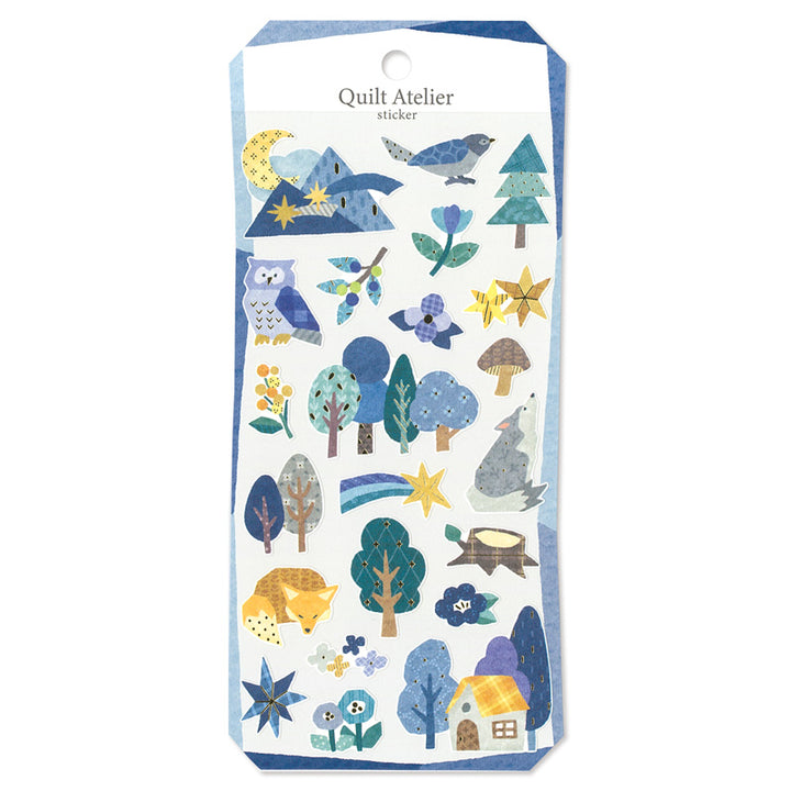 Mind Wave Sticker Pack - Quilt Atelier Series - Starry Night