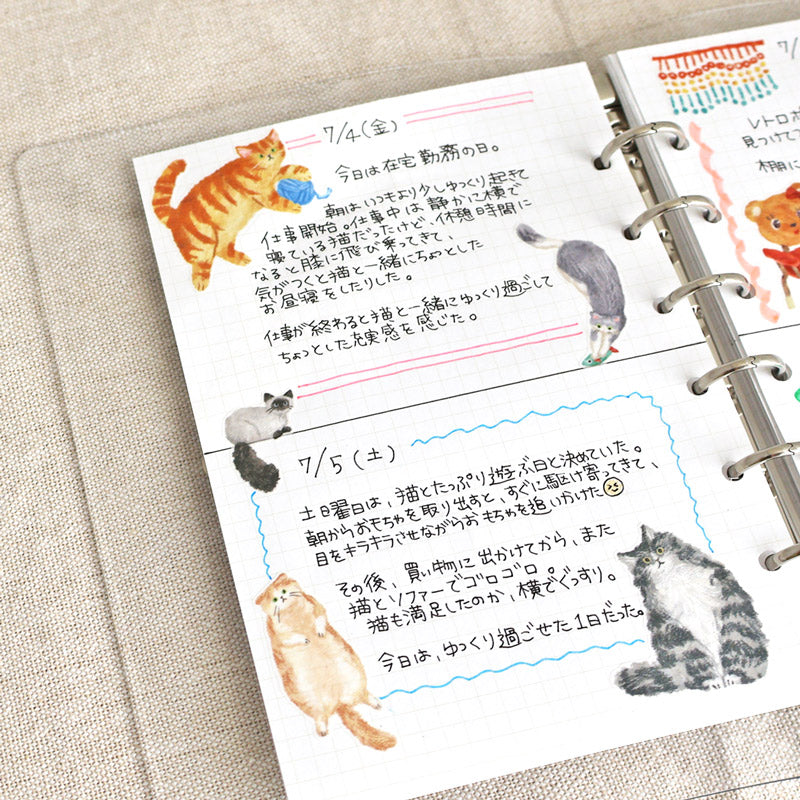 Mind Wave Sticker Pack - Heart-Fluttering Series - Cats