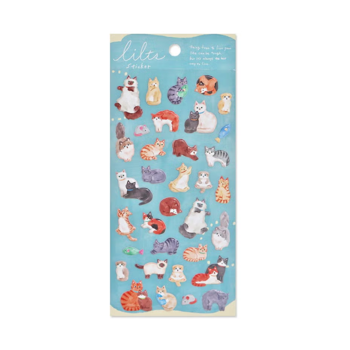 Mind Wave Sticker Pack - Lilts Series - Cats