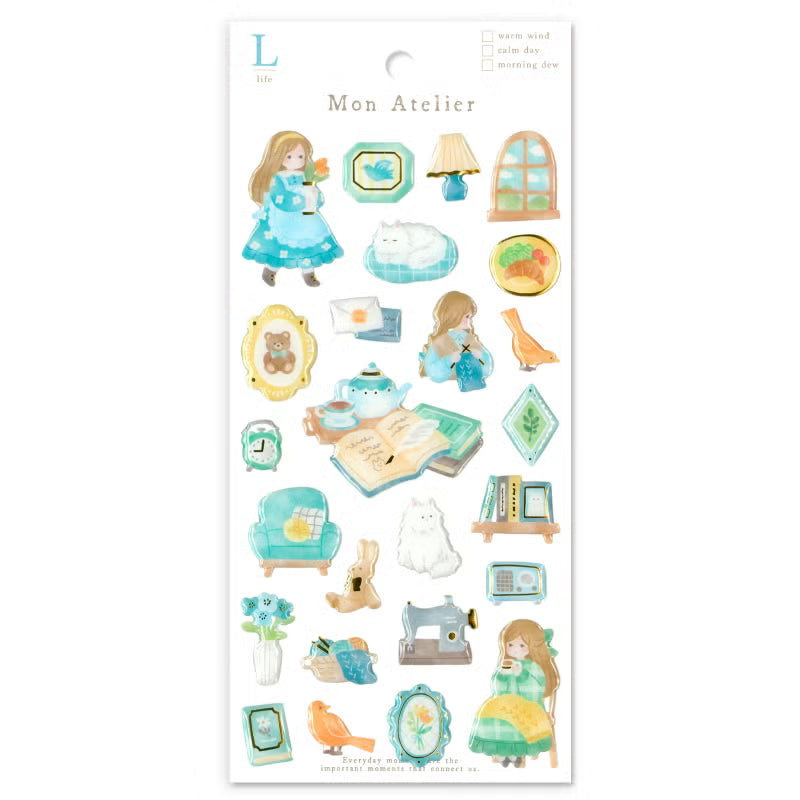 Mind Wave Sticker Pack - Mon Atelier Series - Life