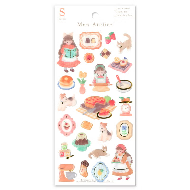 Mind Wave Sticker Pack - Mon Atelier Series - Sweets