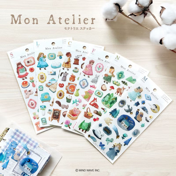 Mind Wave Sticker Pack - Mon Atelier Series - Life