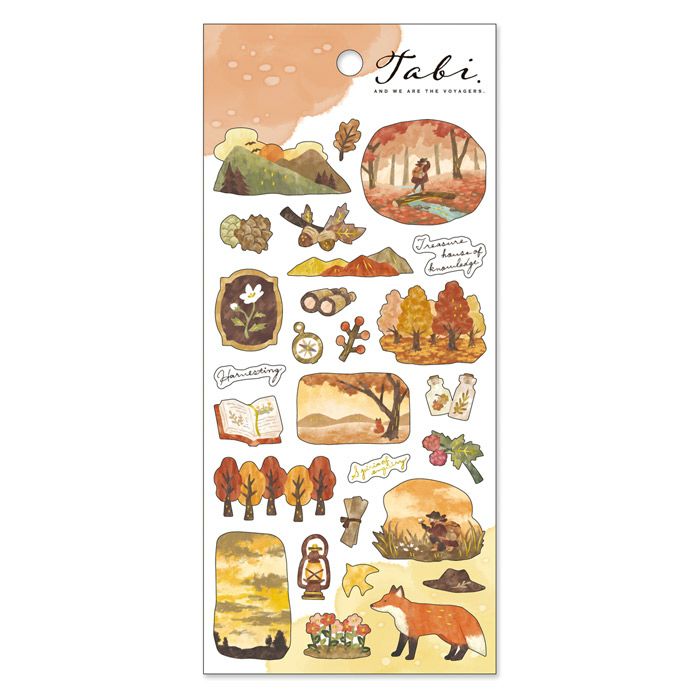 Mind Wave Sticker Pack - Tabi Series - Autumn Woodland