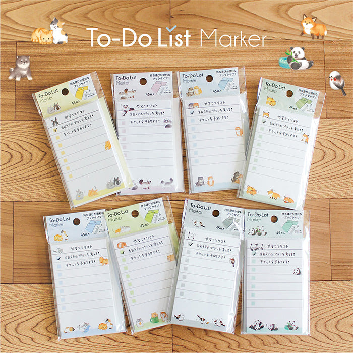 Mind Wave - To-Do List Sticky Notes - Cats