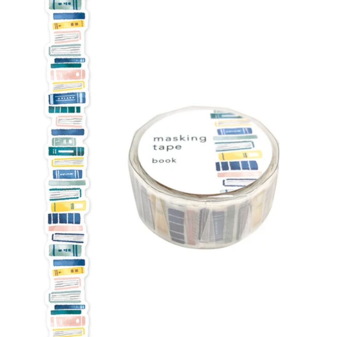 Mind Wave Japanese Washi Tape - Books