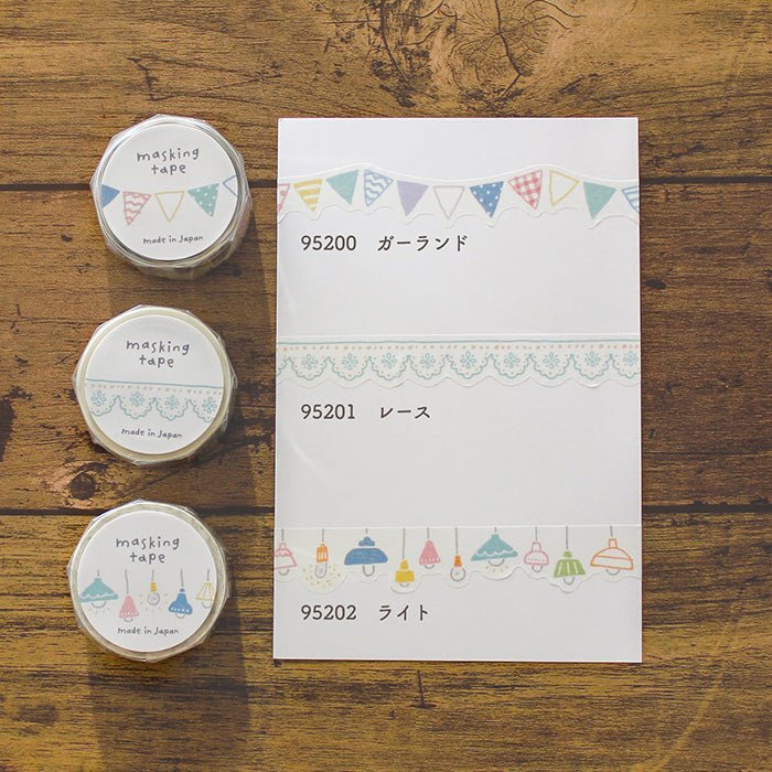 Mind Wave Japanese Washi Tape - Garland