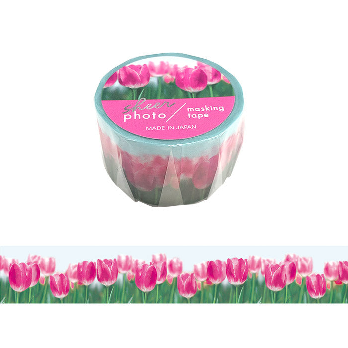 Mind Wave Japanese Washi Tape - Tulips