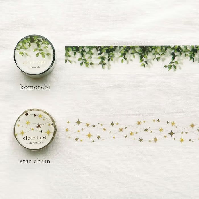 Mind Wave Clear Masking Tape - Star Chain