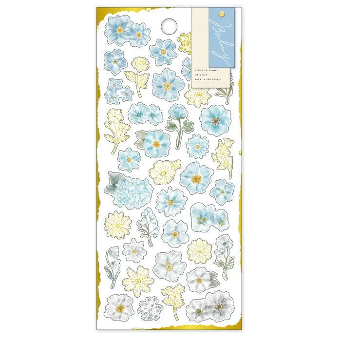 Mind Wave Sticker Pack - Balmy Flower Series - Choose from 6 Colours