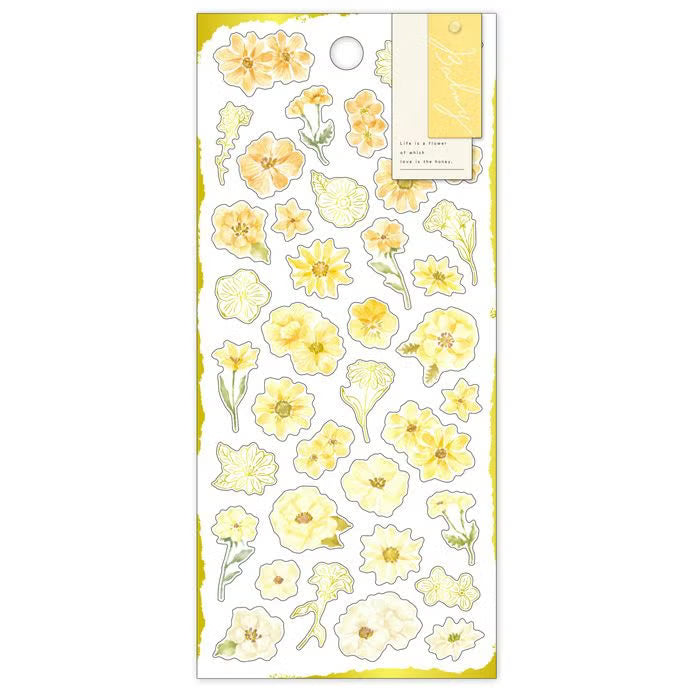 Mind Wave Sticker Pack - Balmy Flower Series - Choose from 6 Colours