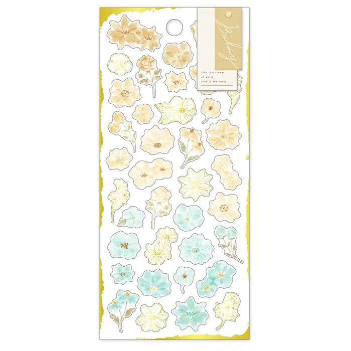 Mind Wave Sticker Pack - Balmy Flower Series - Choose from 6 Colours