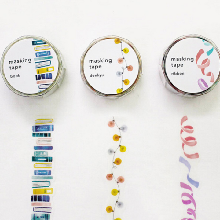 Mind Wave Japanese Washi Tape - Books