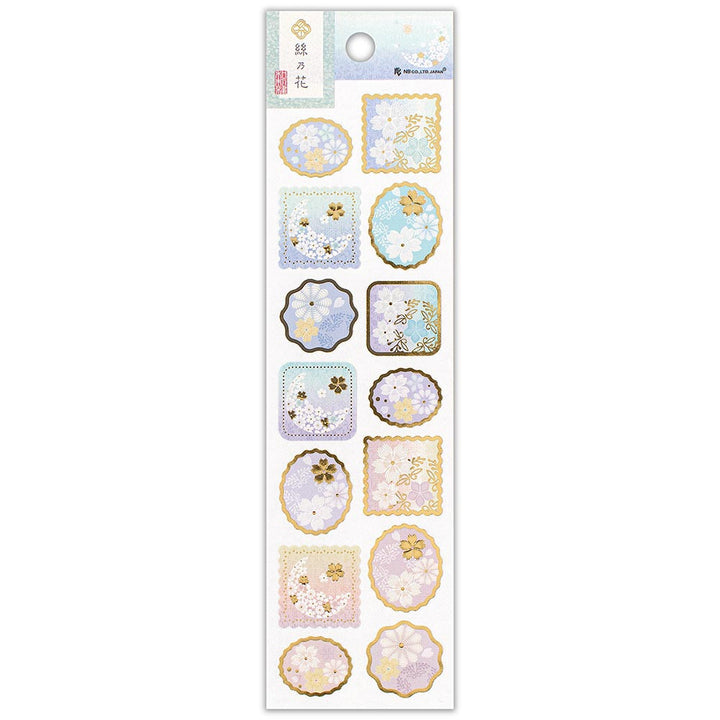 NB Japanese Sticker Pack - Ito no Hana - Pastel Flowers