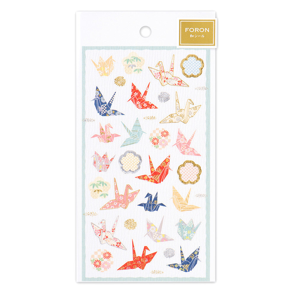 NB Japanese Sticker Pack - Japanese Origami Cranes