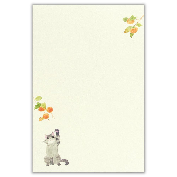 NB Letter Paper - Autumn Cats - 16 Sheets