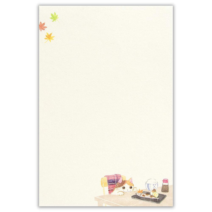 NB Letter Paper - Autumn Cats - 16 Sheets