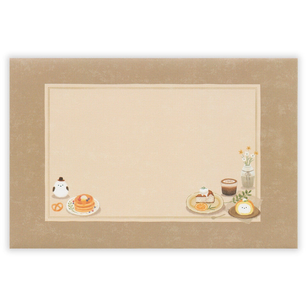 NB Letter Set - Mattari Animal Series - Shimaenaga x Cafe