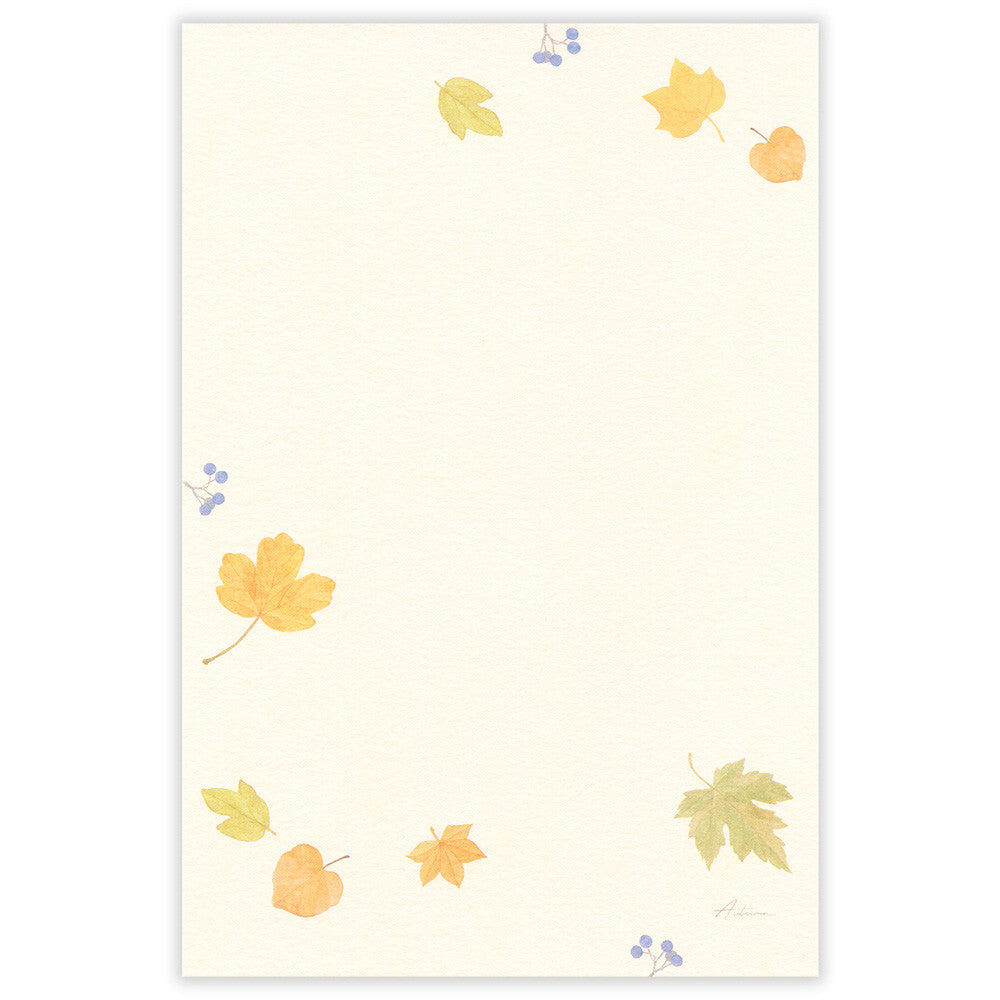 NB Letter Paper - Autumn Designs - 16 Sheets