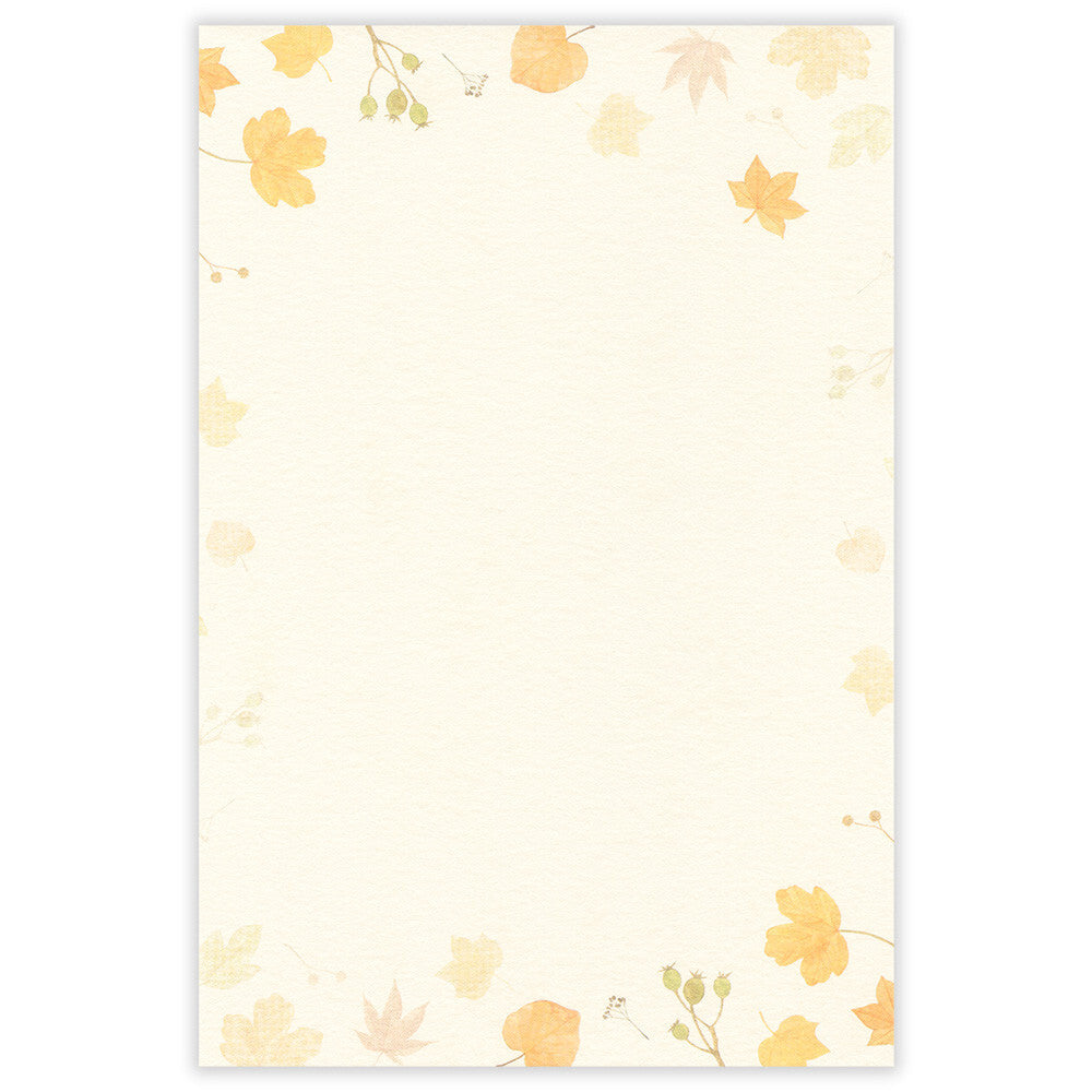 NB Letter Paper - Autumn Designs - 16 Sheets