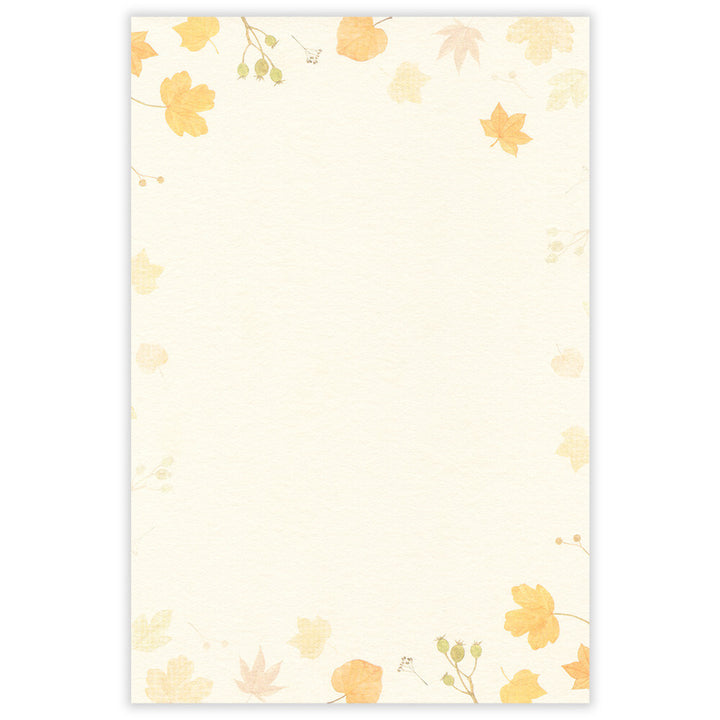 NB Letter Paper - Autumn Designs - 16 Sheets
