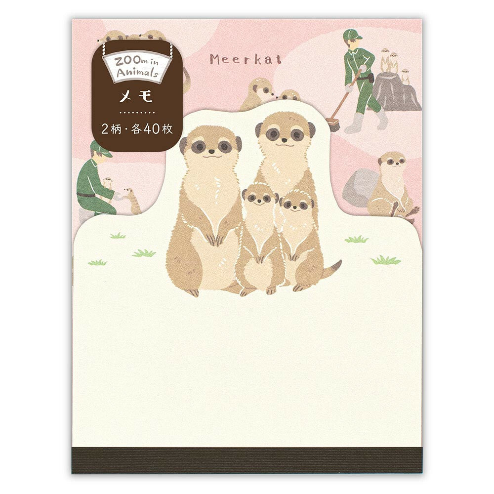 NB Memo Pad - Meerkats