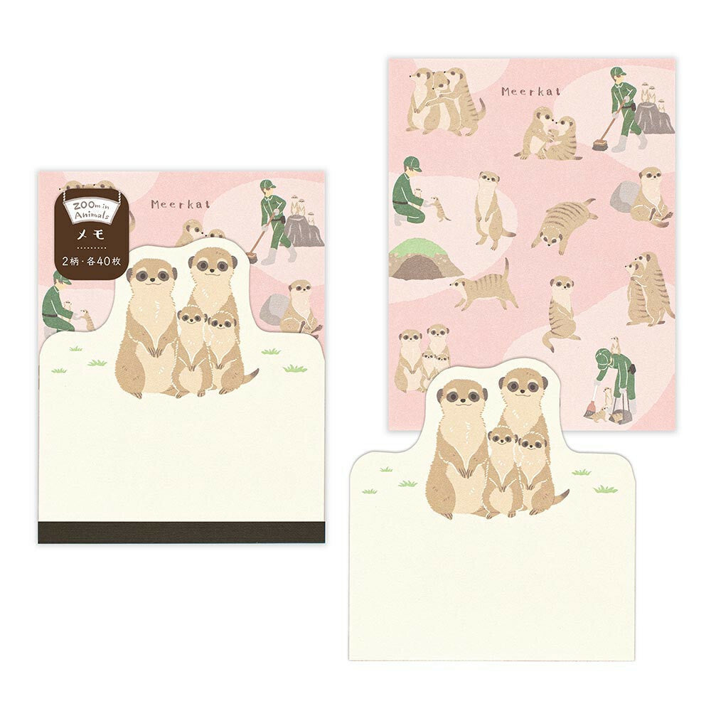 NB Memo Pad - Meerkats